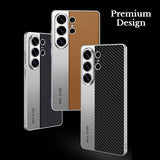 High-End Business Style Spliced Leather Phone Case for Samsung