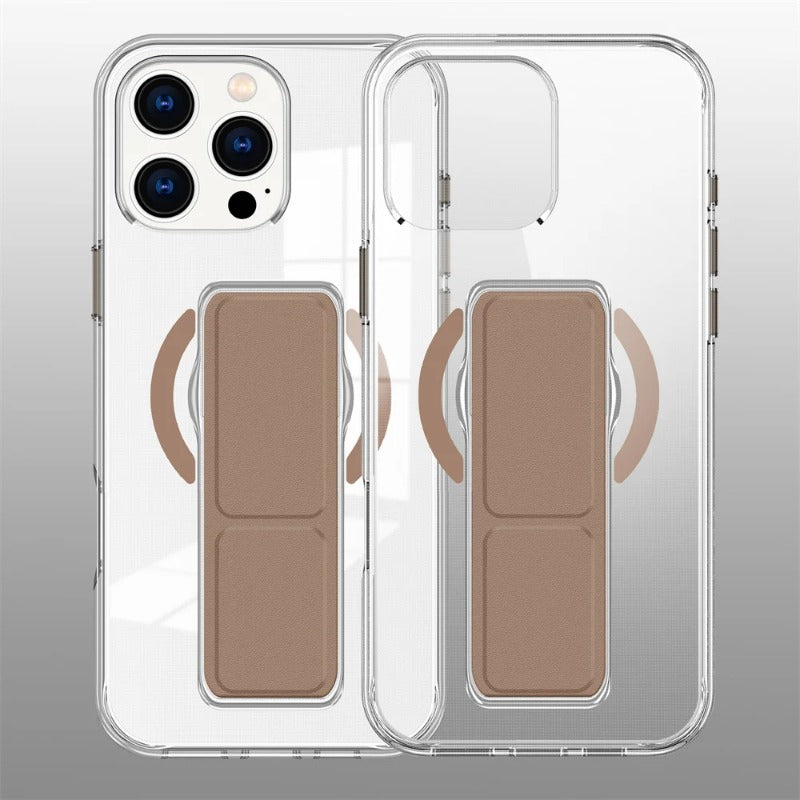 Luxury Folding Wristband Stand Magnetic Phone Case For iPhone