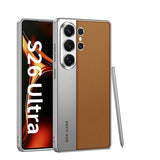 High-End Business Style Spliced Leather Phone Case for Samsung