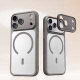 Removable Lens Matte Anti-Fingerprint Case for iPhone