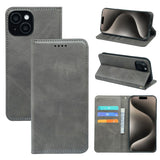 Leather Magnetic Flip Phone Case for Samsung