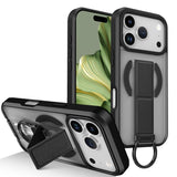 Creative Ring Holder Stand Compatible MagSafe Charging Case For iPhone