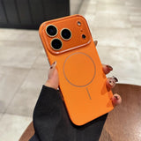 Anti-Slip Textured Skin-Feel Fine Magnetic Phone Case for IPhone