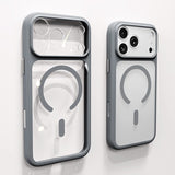 Clear Full-Coverage Magnetic Phone Case For IPhone