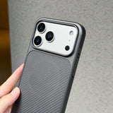 Carbon Fiber Magnetic Skin-Friendly Case for iPhone
