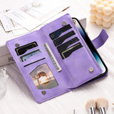 Leather Flip Wallet Embossing Phone Case for Samsung
