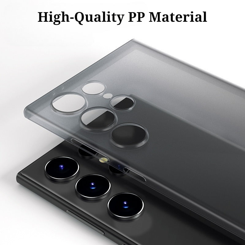 Premium Matte Ultra-Thin Non-Yellowing Phone Case for Samsung