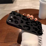Leopard Print Lens Protection Phone Case For IPhone