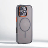 Luxury Matte Translucent Magnetic Case For iPhone