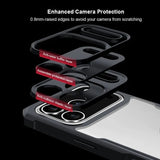 Airbag Shockproof Magnetic Case with Lens Protection for iPhone