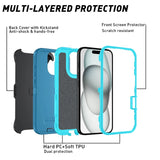 Armor Shockproof Defender Hard Phone Case for iphone