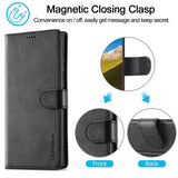 Business Leather Wallet Card Holder Phone Case for Samsung
