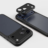 Removable Lens Matte Anti-Fingerprint Case for iPhone