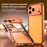 Aluminum Alloy Hollow Shockproof Case for iPhone
