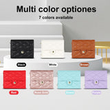 Stylish Quilted Crossbody Card Holder Leather Case for Samsung