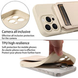 TPU Leather Wallet Shockproof Case for iPhone