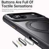 Full Coverage Anti-Slip Magnetic Stand Case for iPhone