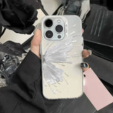 New Butterfly Firework Gradient Phone Case for iPhone