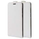 Vintage Wax Leather Top & Bottom Flip Case for iPhone