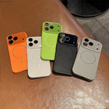 Anti-Slip Textured Skin-Feel Fine Magnetic Phone Case for IPhone