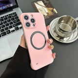 Ultra Thin Hard PC Magnetic Frameless Case for iPhone