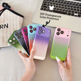 Heat-Dissipating Gradient Matte Case for iPhone
