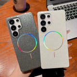 Shiny Glitter Magnetic IMD Case For Samsung