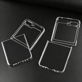 Fully Transparent Foldable Phone Case for Samsung Z Flip