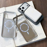 Carbon Fiber Magnetic Skin-Friendly Case for iPhone