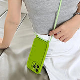 Crossbody Lanyard Strap Phone Case For iPhone