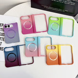 Gradient Matte Magnetic Full Coverage Soft Touch Case for iPhone Duo