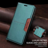 Flip Leather Galaxy Magnetic Wallet Case for Samsung