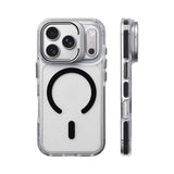 Magnetic Charging Lens Protect Stand Shockproof Case for iPhone