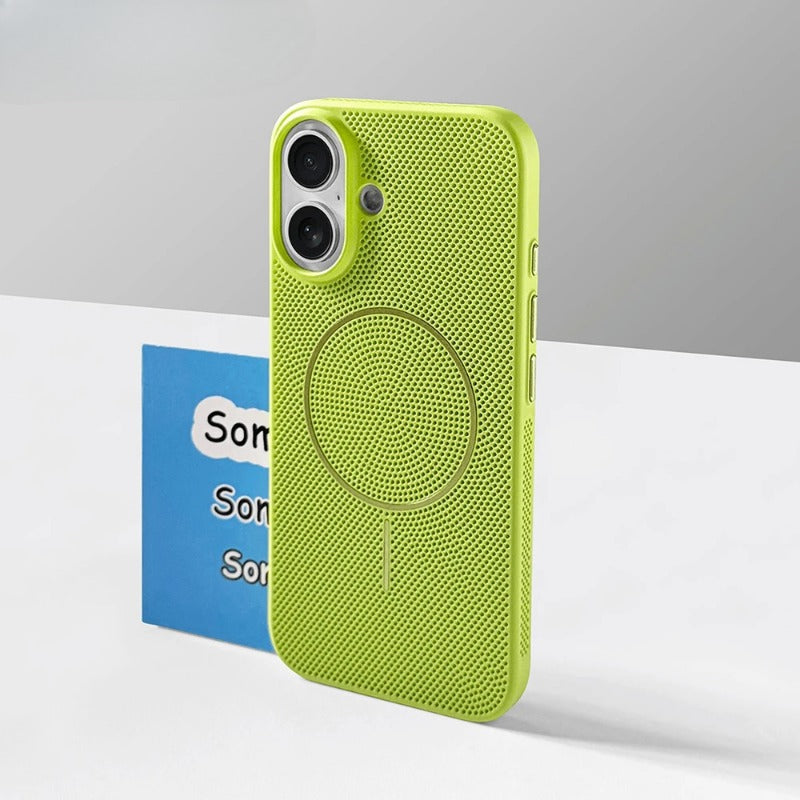 Summer Dopamine Colourway Breathable  Magnetic Case for iPhone