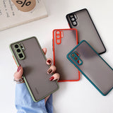 Shockproof Matte Transparent Phone Case for Samsung