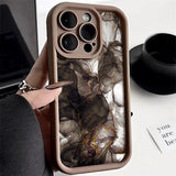 Colorful Marble Candy Color Soft Phone Case for iPhone