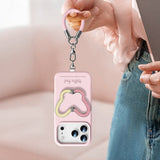 Butterfly Kickstand Liquid Silicone Shockproof Case for iPhone