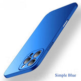 Ultra Thin Frosted Hard Cases For iPhone