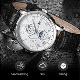 Swiss Brand Fashion Luxury Waterproof Luminous Quartz Wristwatch