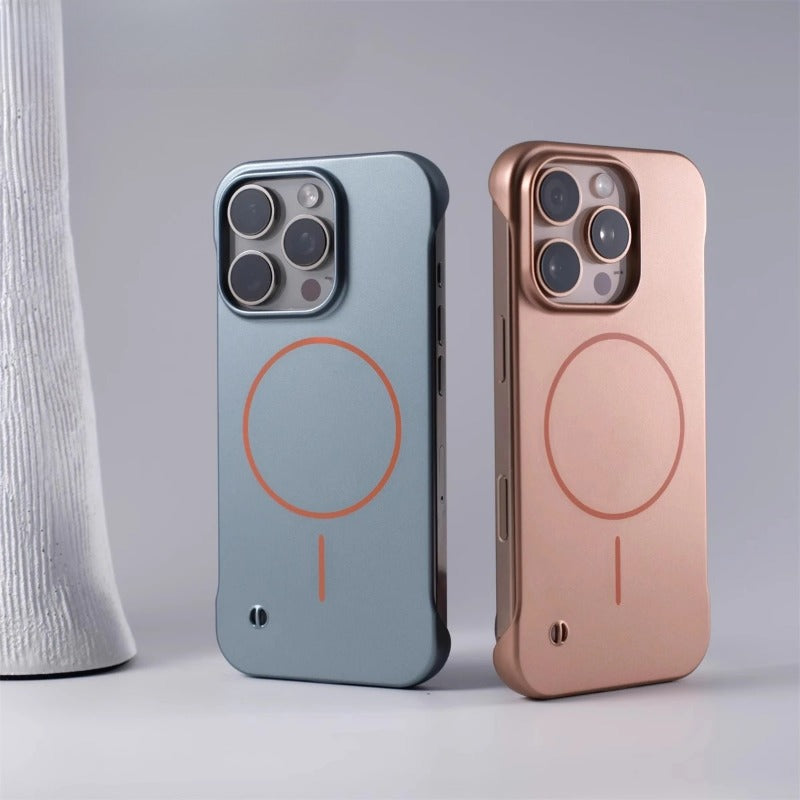 Ultrathin Frameless Magnetic Phone Case for iPhone