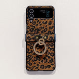 Full-Cover Leopard Print Shockproof Case for Samsung