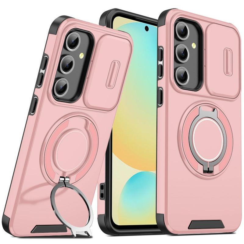 Window-Mounted Magnetic Phone Case for Samsung
