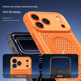 Cooling Ring Kickstand Magnetic Case for iPhone