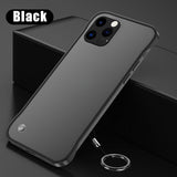 Matte Frameless Ultra Slim Case For iPhone