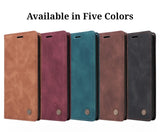 Ultrathin Leather Flip Business Wallet Case for Samsung