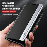 Luxury Stand Book Magnetic Flip Case For Samsung