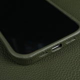 Full-Cover Magnetic Genuine Leather Case for iPhone