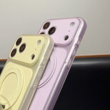 Ice Cream Soft Touch Rotating Kickstand Shockproof Case for iPhone