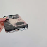 Lovely Glittering Big Eyes Comic Girl Phone Case for iPhone