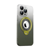 Gradient Color Magnetic Bracket Phone Case For iPhone